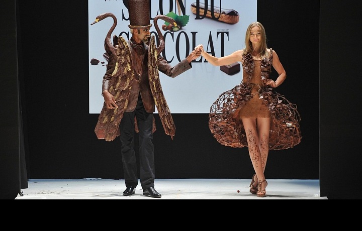 Chocolate fashion show, Paris