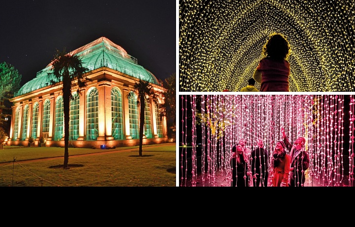 Christmas in Royal Botanic Garden, Edinburgh