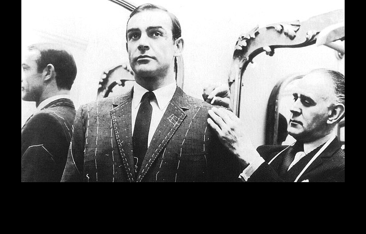 Anthony Sinclair and Sean Connery