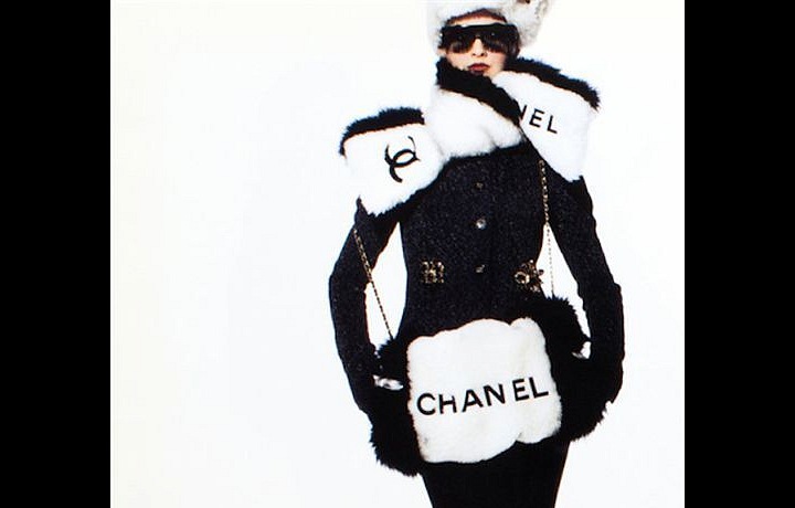 Skiing with Chanel.