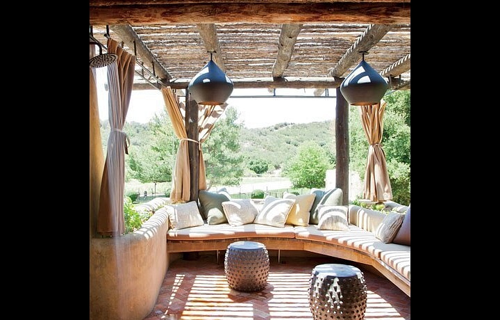 Ložnice spojená s terasou, foto Roger Davies