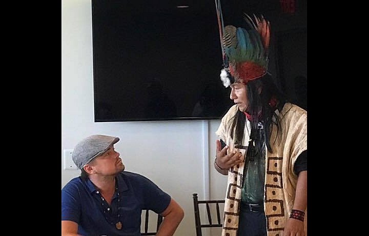 Leonardo meets a variety of people who care about nature.