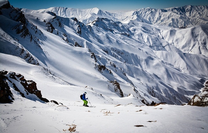 Freeride v Íránu, Dizin