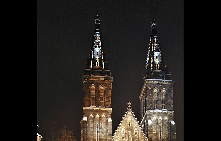 the Basilica of St. Peter and Paul at Vyšehrad 