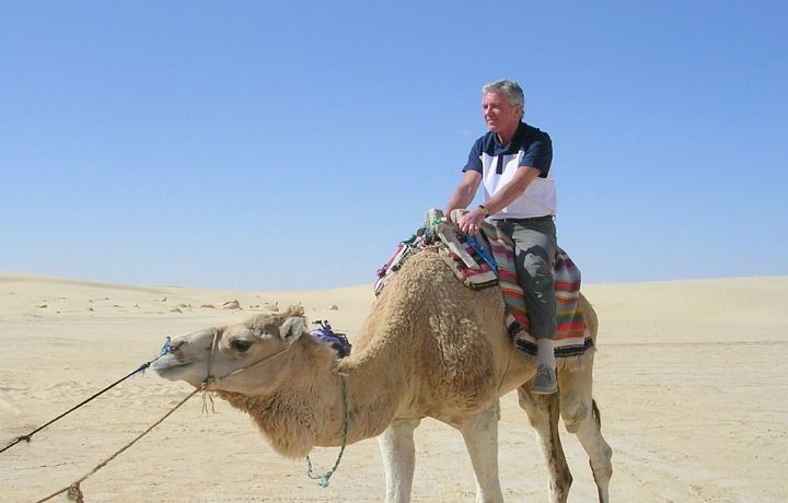 J. Měšťák on holiday