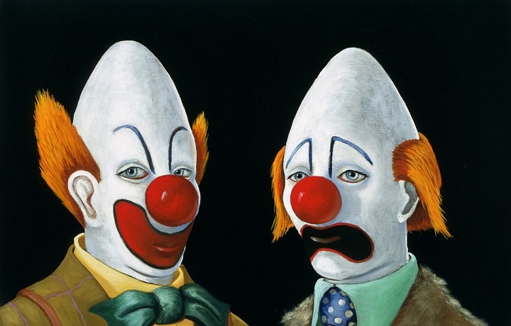 Sean Landers, Happy and Sad