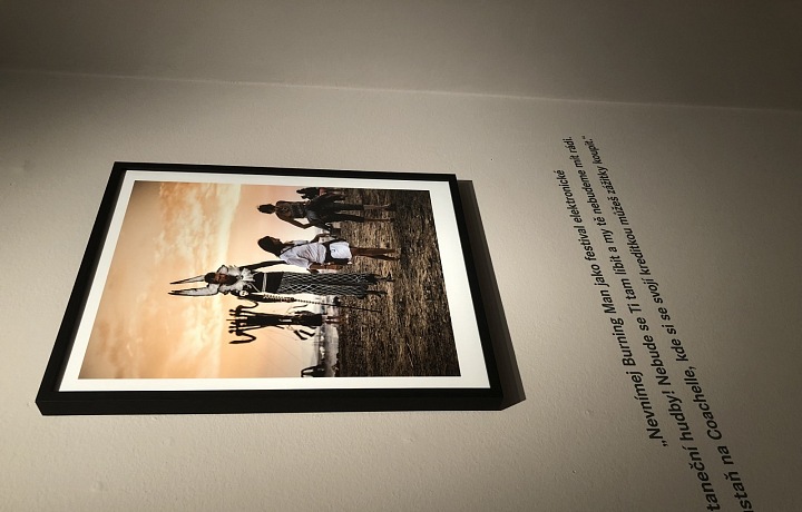 Exhibition of photos from BURNING MAN.