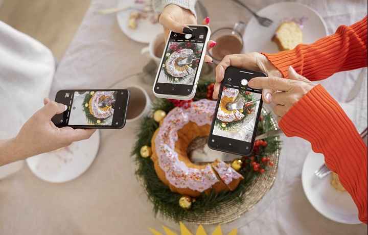 Take photos of everything before eating