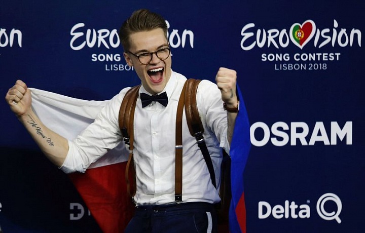 Jeho úspěch na Eurovizi byl fenomenální. 
