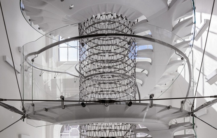 Stairs in Somerset House, London