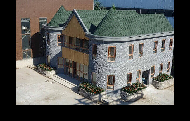 Villa in Beijing, 45 days 3D printing