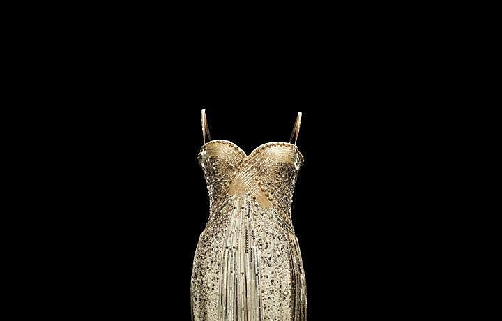 Silk dress Haute Couture 2008 - author John Galliano