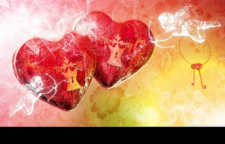 Na sv. Valentýna si lidé posílají "valentýnk"