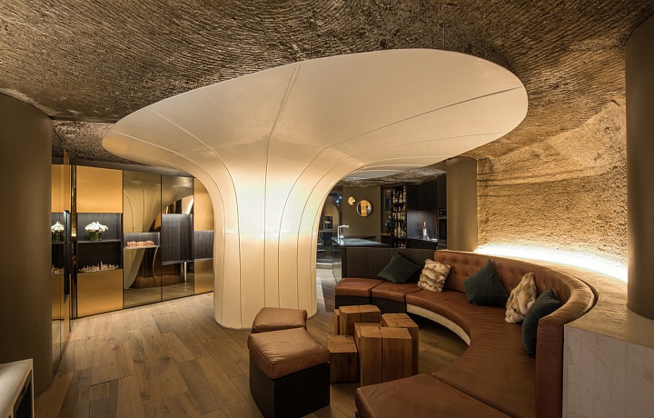 Luxury residence in Mexico hidden underground