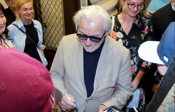 Actor Harvey Keitel at KVIFF 2026.