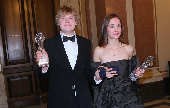 Jan František Uher and Eliška Křenková