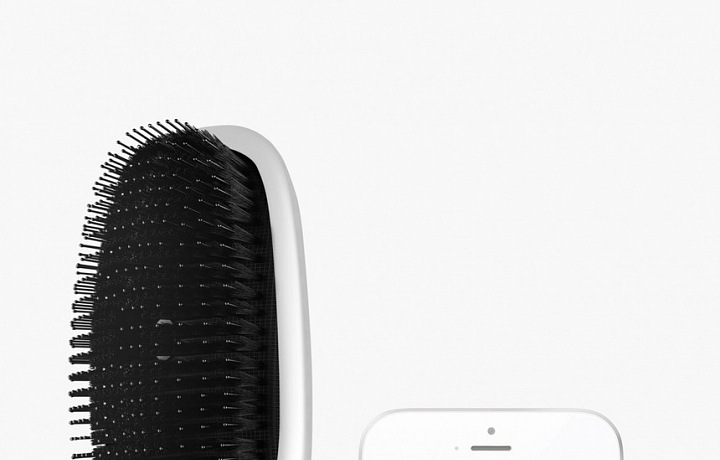 Smart brush with app