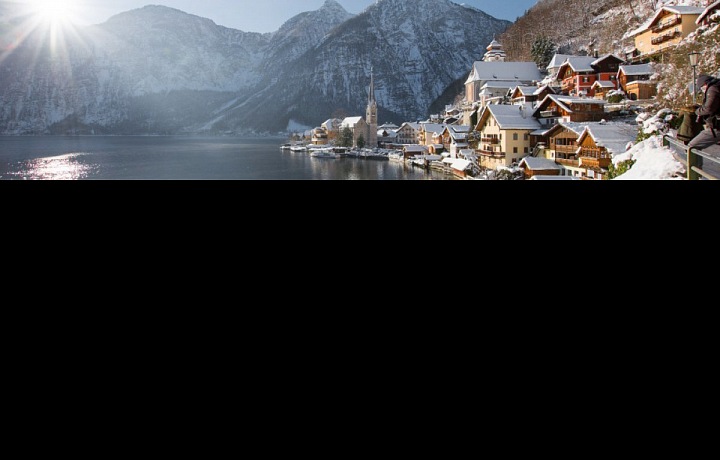 Hallstatt under the snow