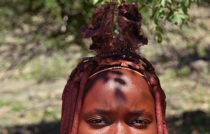 Žena z kmene Himba