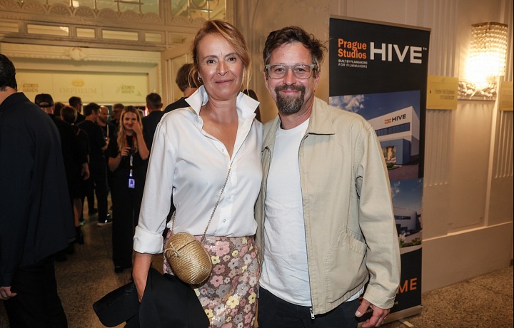 Lenka Vlasáková and Jan Dolanský