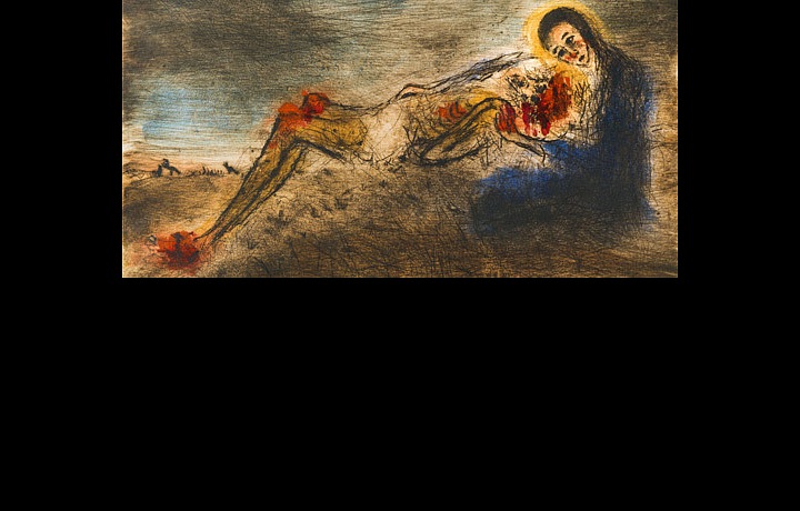 Graphic sheet by Bohuslav Reynek