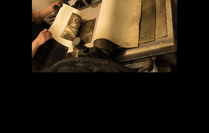 The Reynek Bible - the art of print