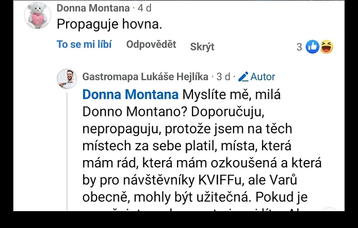 Social networks of Lukáš Hejlík are sometimes fun.