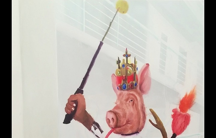 Jiří Petrbok, výstava Hořící srdce