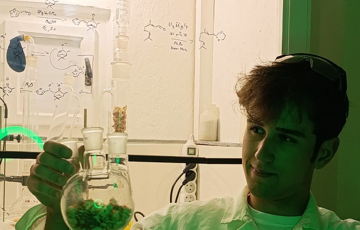 Young Slovak scientist Adam Kovalčík