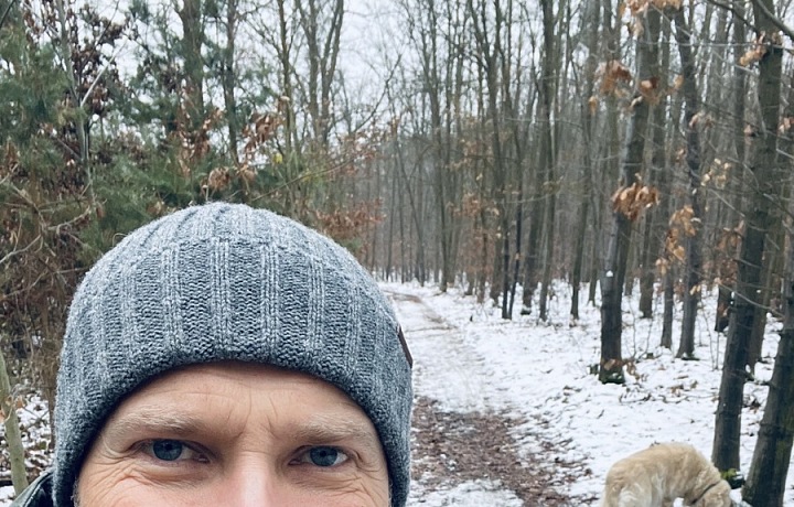 Petr Jan Křen tráví rád volný čas v přírodě.