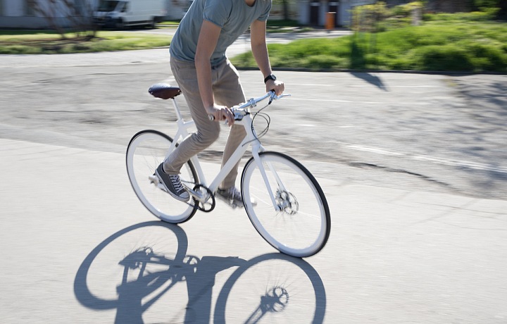 Bike Suveren in action