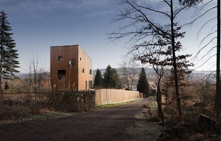 Modern house in Čižice