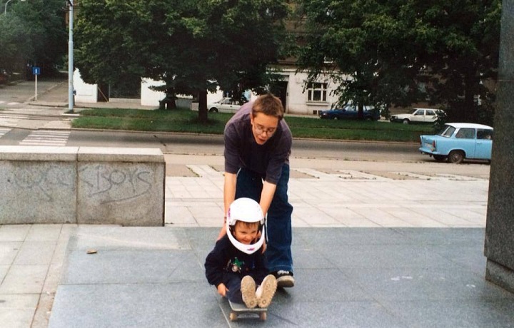 Maxim Habanec as a boy