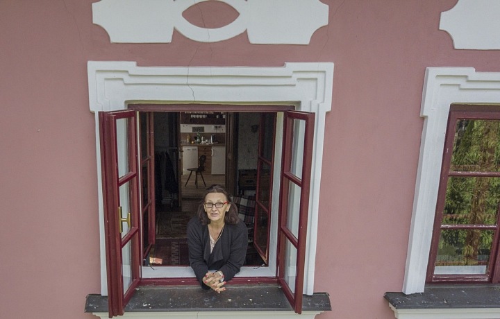 He spends time in South Bohemia with wife