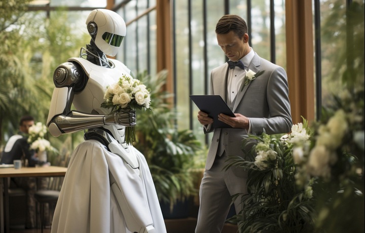 Marriage with a robot