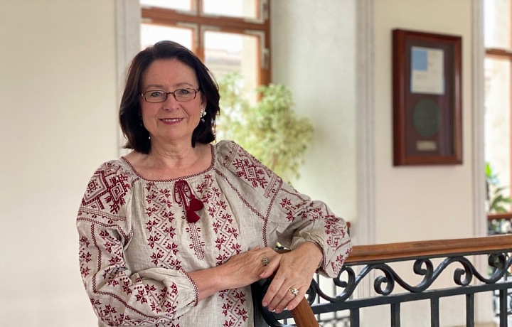 Miroslava Němcová v Senátu. 