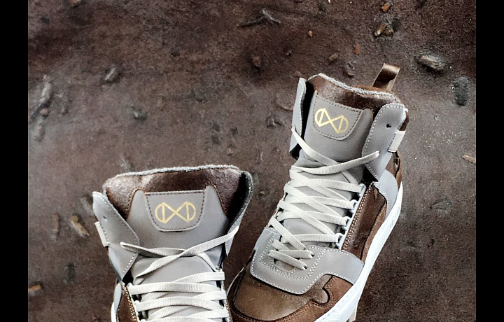 Stripes from recycled PET bottles!