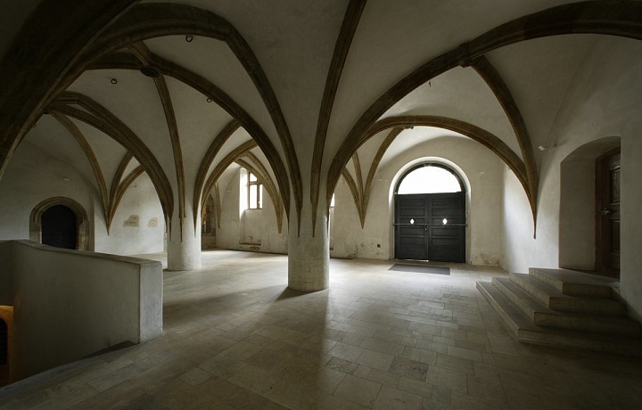 Prague’s New Town Hall - gotický sál