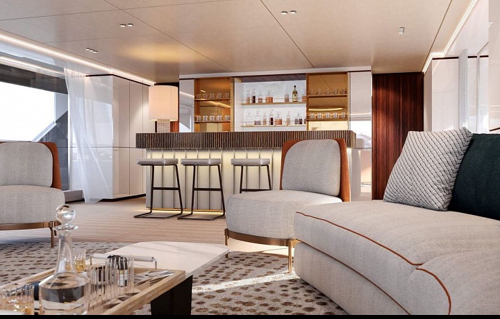  Comfort and luxury. This is the Benetti Oasis 40M.