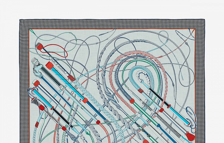 Luxury scarf Hermès