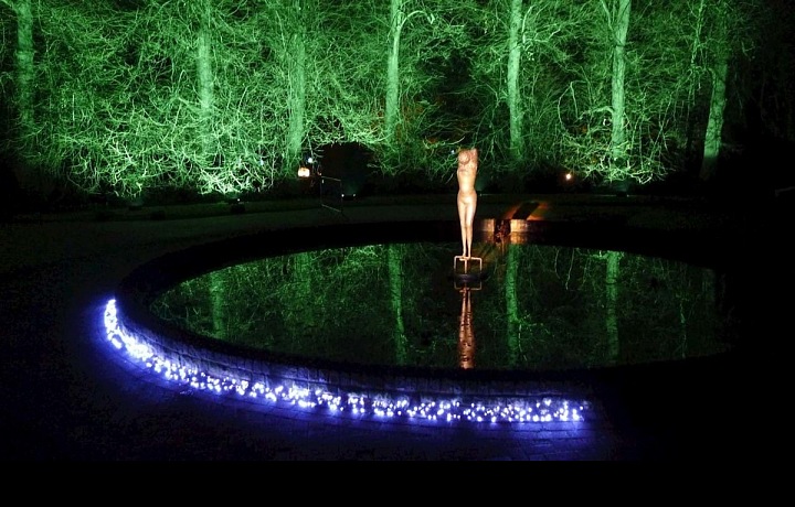 Christmas in Royal Botanic Garden, Edinburgh