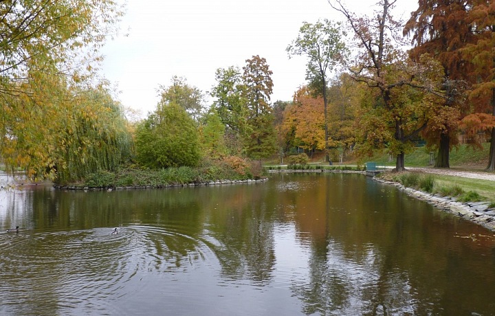 Nově zrekonstruované rybníky