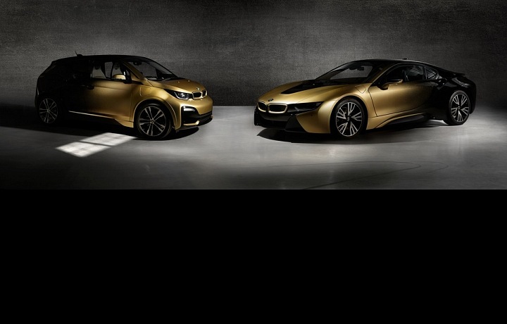BMW i8 and i3 STARLIGHT Edition