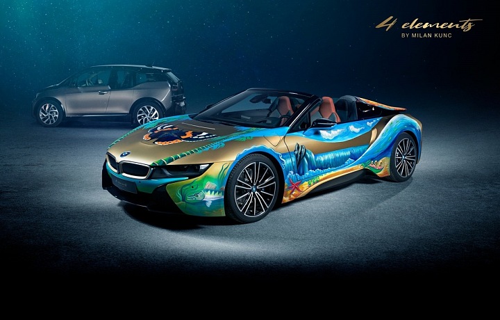BMW i 8 Roadster 4 elements