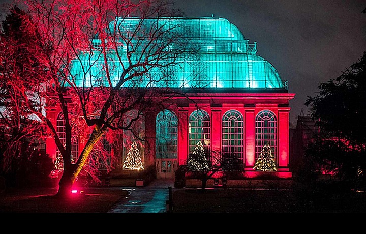 Christmas in Royal Botanic Garden, Edinburgh