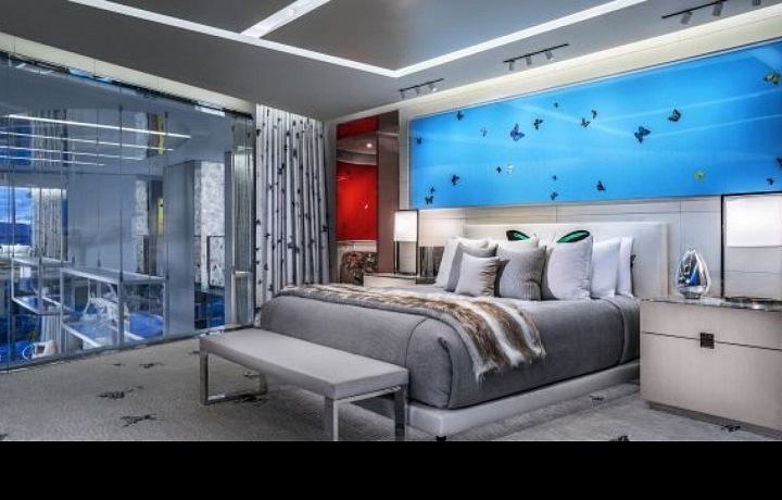 Bedroom in Empathy suite