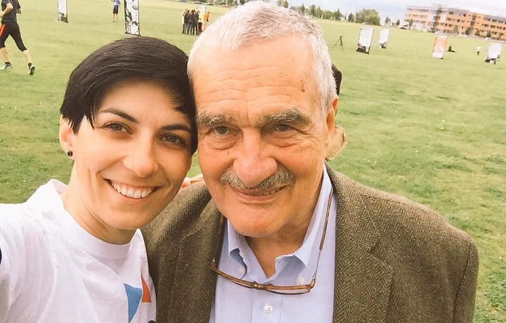 Markéta Pekarová Adamová s Karlem Schwarzenbergem