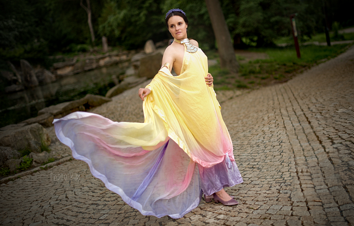 Andrea Ulagová jako princezna Padmé