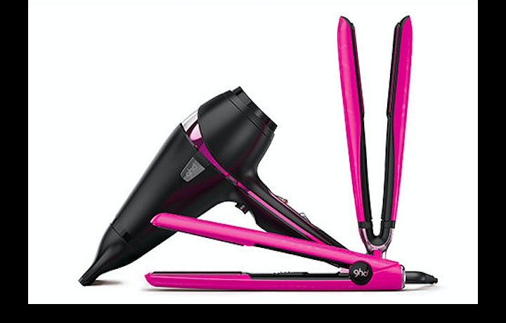 ghd electric pink collection is beautiful and helpful