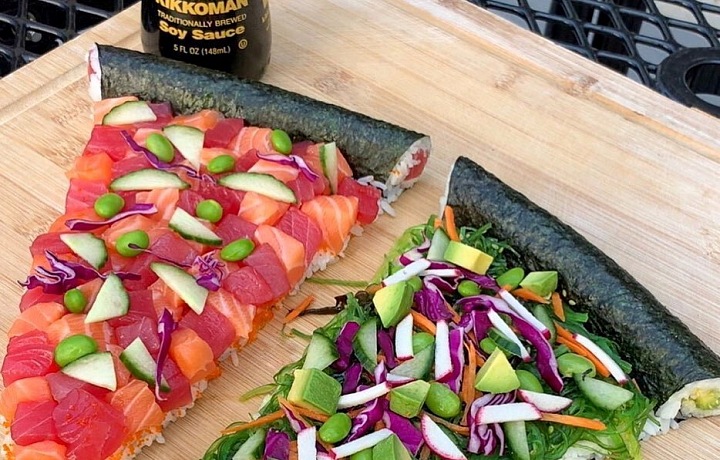 Sushi Pizza